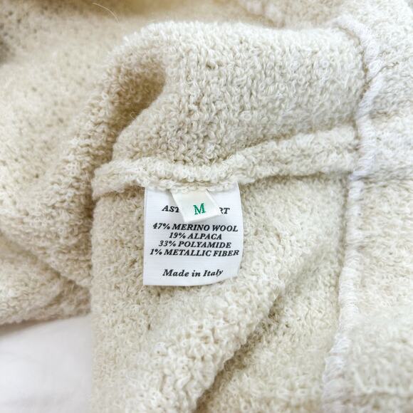 NWOT REVOLVE Asta Resort Camilla Skirt in Merino Alpaca Ivory Size Medium - Picture 9 of 9